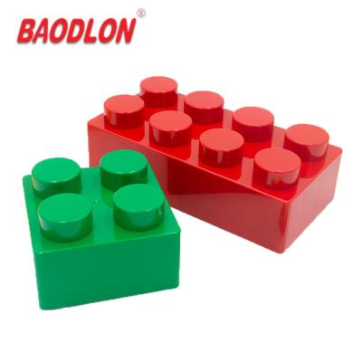 Chine ABS DIY construction Plastic educational big happly building blocks for kid à vendre