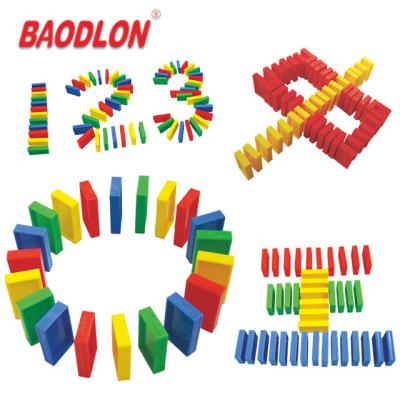 中国 PE hot sale new style Domino blocks for kid 販売のため