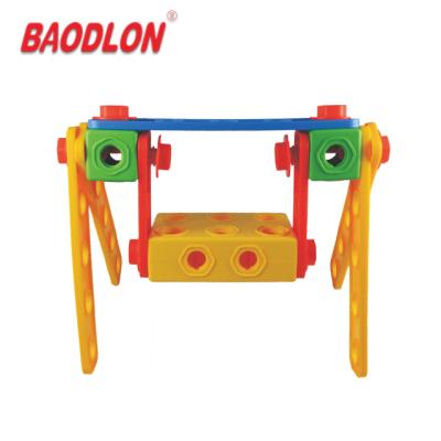 Κίνα New diy plastic interesting construction building block for kid προς πώληση