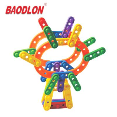 China PE DIY interesting strip building toys for children for sale