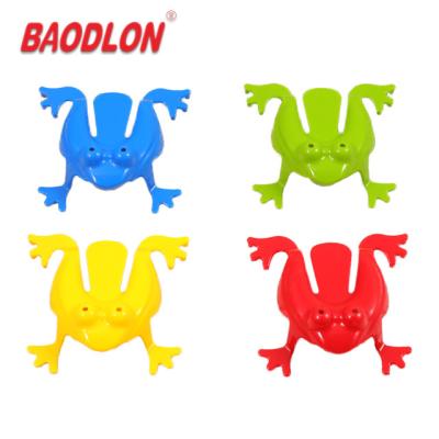 China New item hot sale colorful construction jumping frog toy for kid for sale