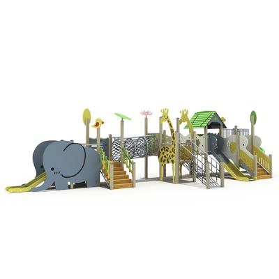 China Variety shapes special professional design outdoor slide playground equipment for children for sale