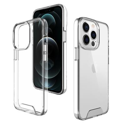 China Wholesale Shockproof TPU Phone Case Mobile Phone Case Vulnerable Space Transparent Back Cover For iPhone 11 12 13 pro max for sale