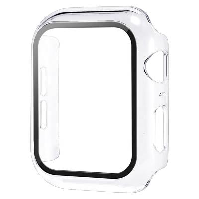 China Cool Anti-scratch Watch 7 Popular Case With Screen Protector 41MM Hard PC Cover Case 45MM For Apple iWatch Case Film for sale