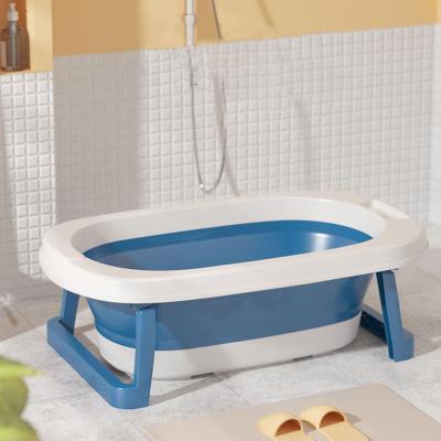 China New-fashion lilac bebe baby bathtub set inflatable folding baby bathtub for sale