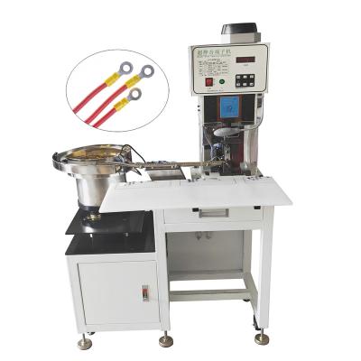 China Automatic loose terminal crimping crimping machine with automatic feeding by vibration plate for sale