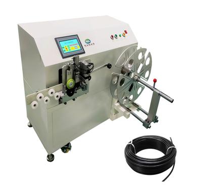 China 50 Meter Automatic Cable Cutting Reel Machine Wire Stripping Gauge Cut Winding Machines for sale