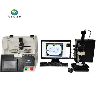 China Automatic stripping terminal cross-sectional analysis system for sale