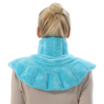 China Hot And Cold Therapy Microwave Shoulder And Neck Wrap Pad With Grass 52x44cm for sale