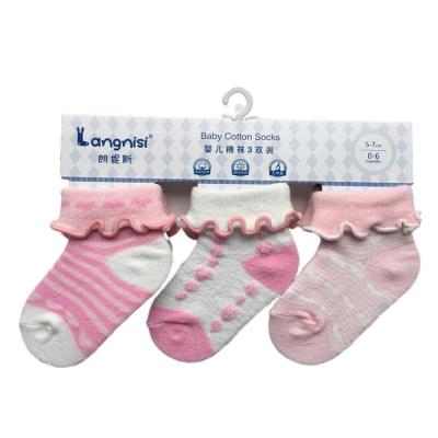 China Wholesale Custom Breathable Newborn Baby Gift Set Cute Animal Soft Baby Socks Baby Socks Toys for sale