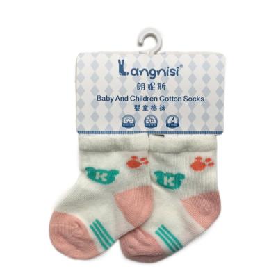 China Factory direct sale breathable cute socks non slip baby socks with handle knit socks with lace baby for sale