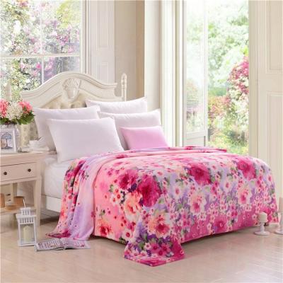 China Yiwu Blanket Supplier Customized Fleece Minky Blanket Disposable Flannel Sheets Blanket for sale