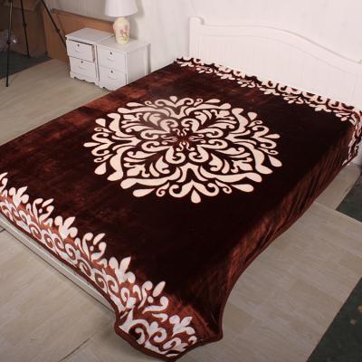 China Canada Disposable Korean Throw Mink Plush King Size Blanket Thick Jacket for sale