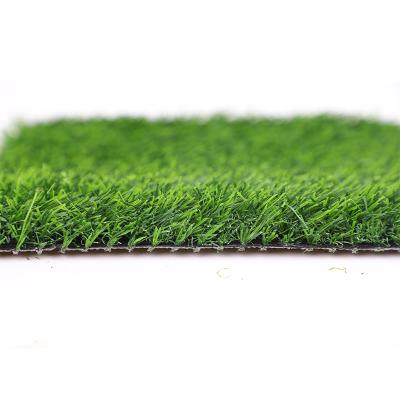 China PE+PP Best Selling Dark Green Thick Grass Cover Garden Landscaping Lawn for sale