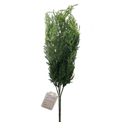 China Minimalist Hot Sale Artificial Plants Tree Branches Greenry Picks With Thick Leaves for sale