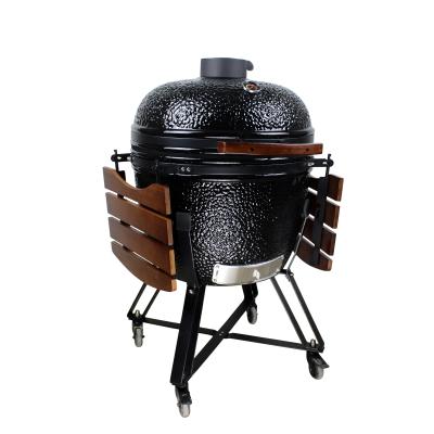 China Height Adjustable Table Grill Mini Round Charcoal BBQ Grill Stainless Steel Grill Frying Pan Ceramic BBQ Grill for sale