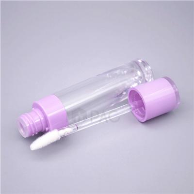 China Cosmetic Luxury Makeup Lip Tint Packaging Bottle With Brush For Lip Gloss for sale