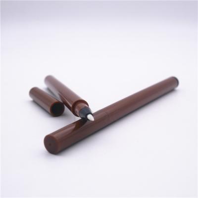 China New Cylinder Eyeliner Cosmetic Slim Eyeliner Pencil Waterproof Tube With Lid for sale