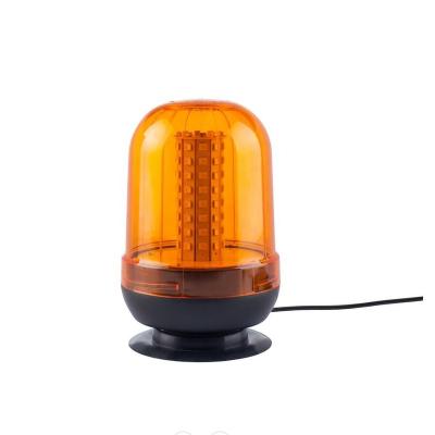 China Automotive Industry DC12V 24V LED Beacon Amber Strobe Rotating Warning Flashing Light With Magnetic for sale