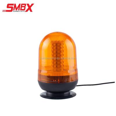 China Magentic Standard Mount CEE R10 Amber Rotating Flashing Magnetic LED Beacon Light For Agriculture Tractor Truck for sale