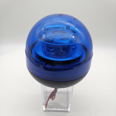 China PC Lens Police Car Led Light Emergency 12/24V Beacon Light Auto Car Ambulance Flash Warning Beacon BLUE for sale