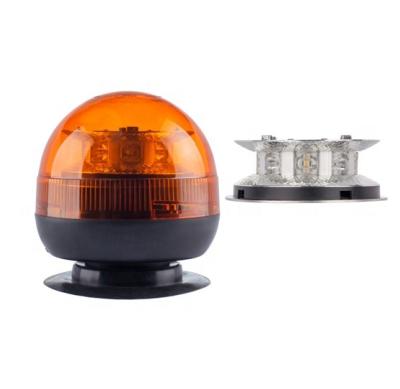 China CEE R65 Amber Warning Flashing Beacon Light Mount Tractor Magnetic Agriculture Warning LED for sale