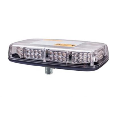 China 10Flashes CEE R65 / SAE Emergency Vehicle Warning Light Mini Single Bolt Light Bar for sale