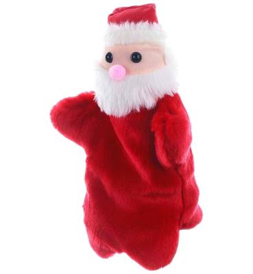 China High Quality Custom Made Plush Gototoy Santa Claus Hand Puppet Gifts/Toy for sale