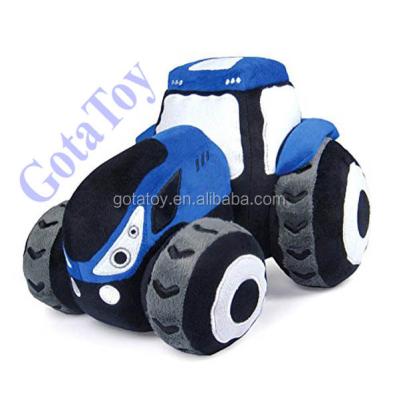 China Gifts/Promotions Hot Sales Custom Plush Toy Tractor Stuffed Cute Toy Tractor Pillow for sale