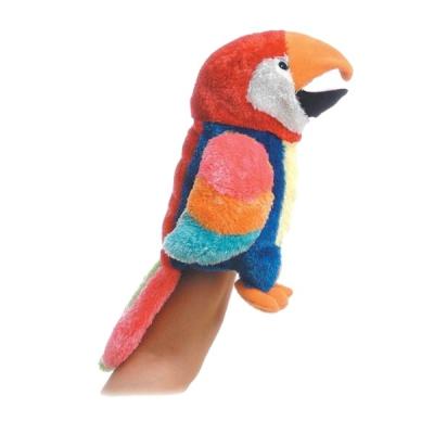 China Game Bespoke Plush Toy Parrot Puppet for sale