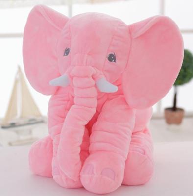 China Custom Gifts / Promotions Plush Elephant Toy Pink Plush Toy Elephant With Big Ears for sale