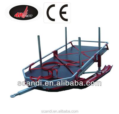 China Other Professional Snow Sled Trailer Manufacturer 4W-SL01 Snow Sled Trailer for sale