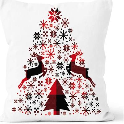 China New Mordern Design Cotton Christmas Blanket Pillow For Party Home Decoration for sale