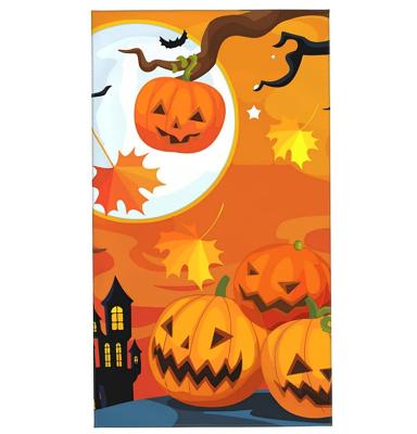 China Skin Friendly And Water Absorbent Halloween Collection Embellished Skin Friendly Absorbent Towel Set for sale