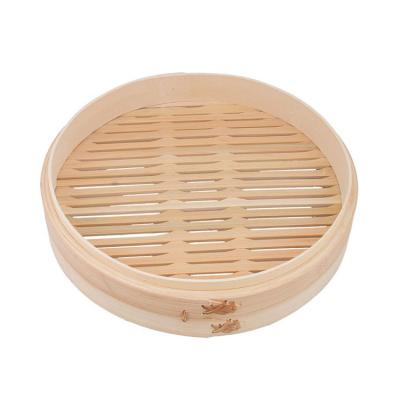 China China Factory Supply Sustainable Round Shape Sustainable Large Size Commercial Bamboo Steamer for sale