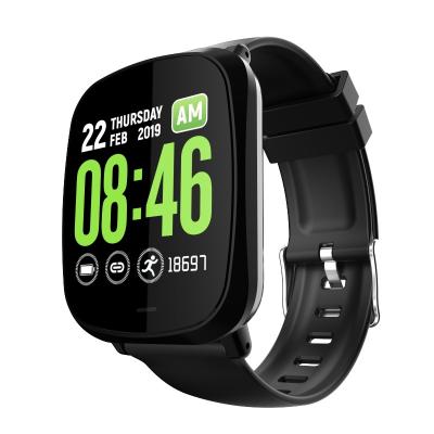 China Magnetic Filling Waterproof Heart Rate Monitor Sports Pedometer Multi Tongue Fitness Bracelet Blood Pressure Smartwatch A8 IP67 for sale