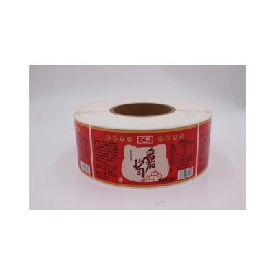 China Cheap Waterproof Made In China Portable Food Sticker Label Wine Label Stickers for sale