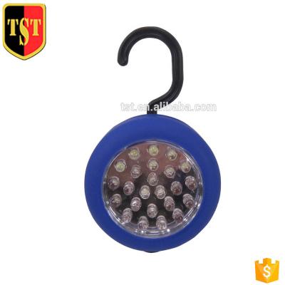 China Garden 24 LED Work Portable Aluminum Worklight With Hanging Hook Magnet Rechargeable Working Lamp for sale