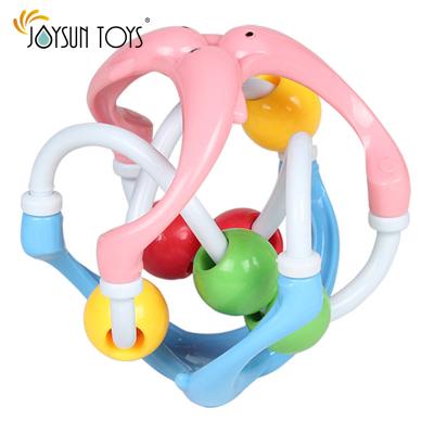 China Soft Baby Teething Toys For Babies 0-6-12 Months , Baby Rattle Teether Sensory Toy 3-6 Months for sale