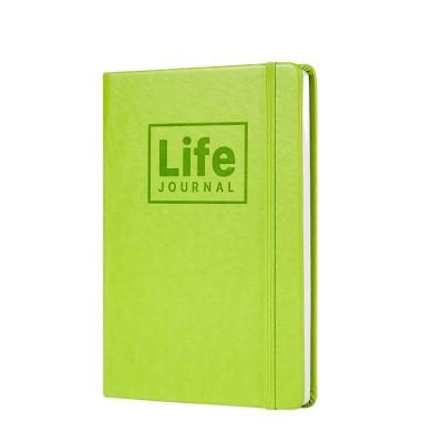 China Hardcover Custom My Hot Book Printing A5 Hardcover PU Dairy Leather Notebook Custom Printing for sale