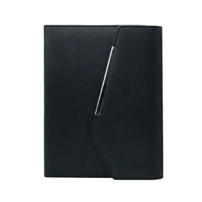 China Wholesale Handmade Leather Hardcover OEM PU Yarn O Cover Journal Notebook Hardcover Planner for sale