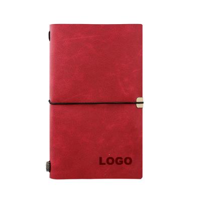 China Mini China Travel Diary Maker PU Soft Leather Travel Diary Notebook for sale