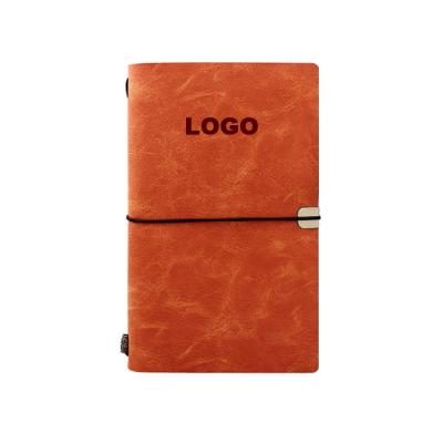 China Mini Custom Made Custom PU Leather Travelers Notebook Cover Traveler Journals for sale