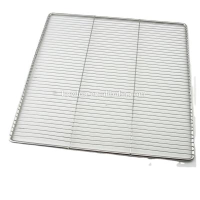 China Corrosion Resistance Square Stainless Steel Grill Grate , Barbecue BBQ Wire Mesh Net for sale