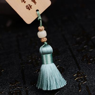 China Mobile Phone LONGJIE Handmade Tassel Supplier Locator Silk Tassel Tassel For Making Earrings for sale