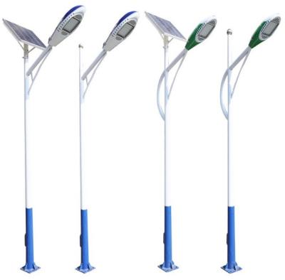 China Customized 10m Mixed 4m 6m 8m Q235 Steel Smart Solar Street Light Poles Led Street Light Pole for sale