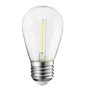 China Hot Sale Smart Timing Products Small Dimmable Warm White 2w 4w E12 E14 Led Filament Bulb T25 St26 With Ce Rohs Saa for sale