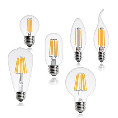 China E27 E14 LED Bulbs Custom INDOOR ST 64 Filament Led Bulb Led Bulb Filament For Home for sale