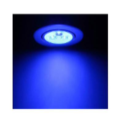 China Industrial Cheap Round 3w 82x35mm Blue Led Stage Spotlight Ceiling Downlight for sale