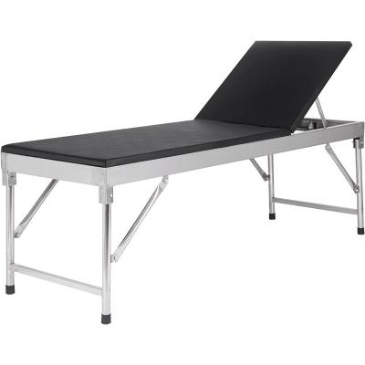 China Exam Use Medical Exam Table Clinic Adjustable Patient Tables With Backrest Work Stainless Portable Exam Table for sale